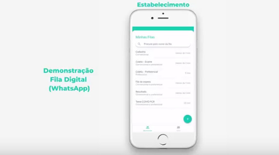 Demonstração de alertas enviados por WhatsApp